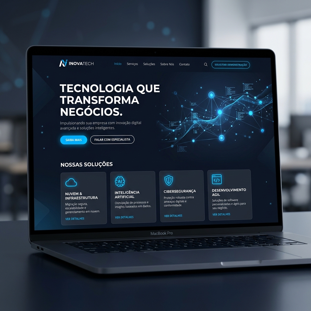 Site Institucional B2B Engenharia